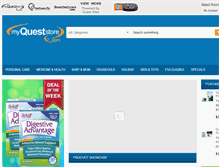 Tablet Screenshot of myqueststore.com
